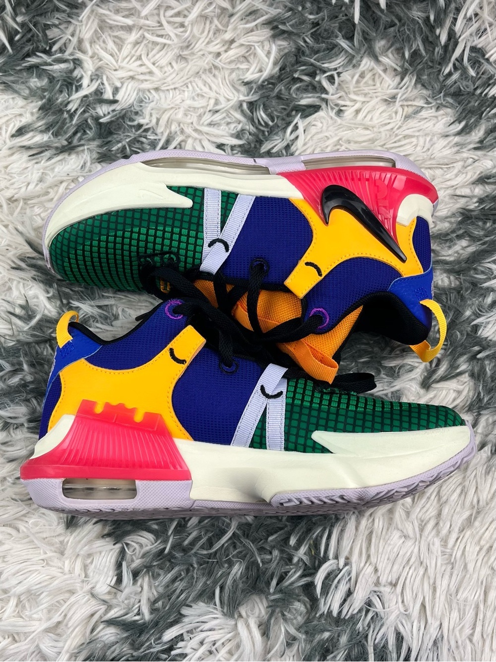 Nike LeBron Witness 7 Kids Mid Multi-Color Sneakers FQ8170-585 Size 5Y - Picture 7 of 15